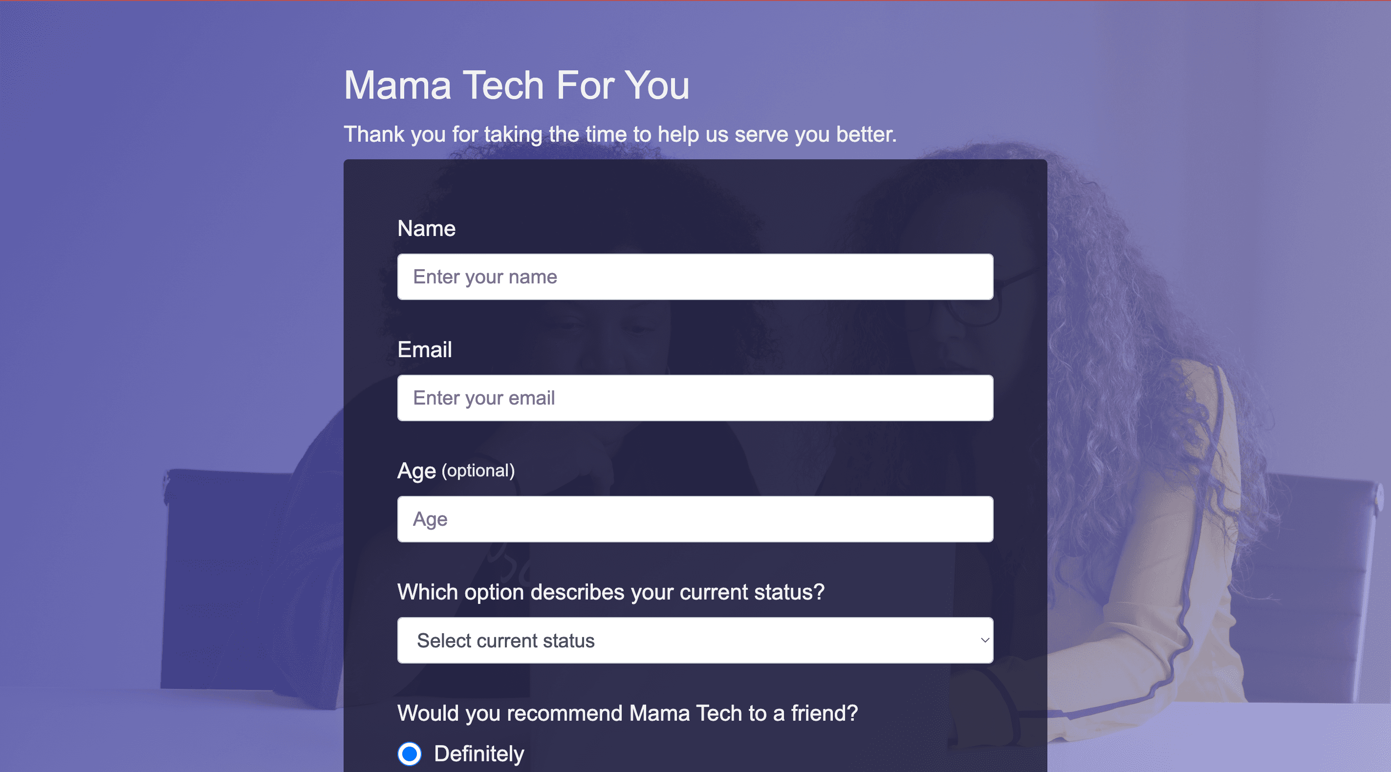 Survey Form